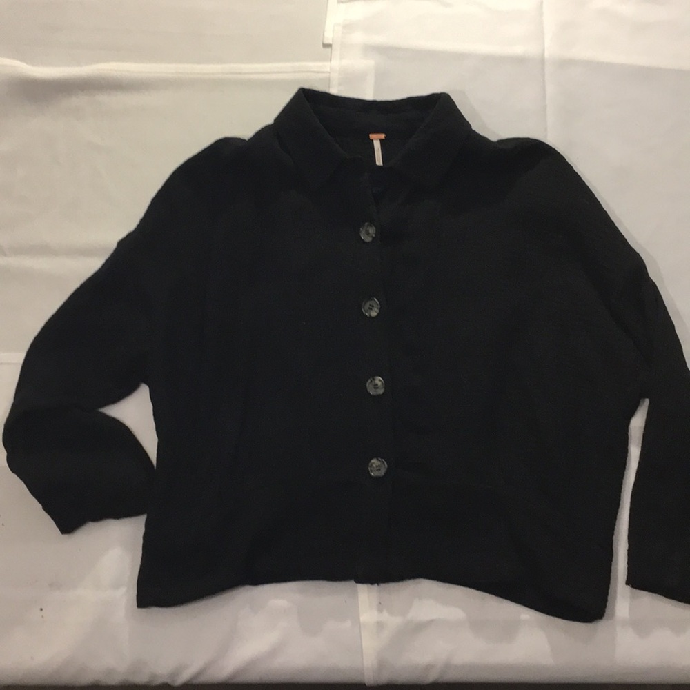 Free People. Blue Sweater. Size SP